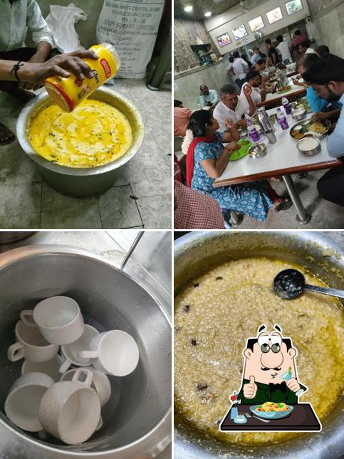 Macaroni and cheese at Hotel Sri Sindhuri Veg