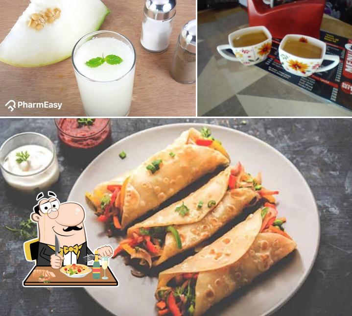Food at Lourdes restaurant