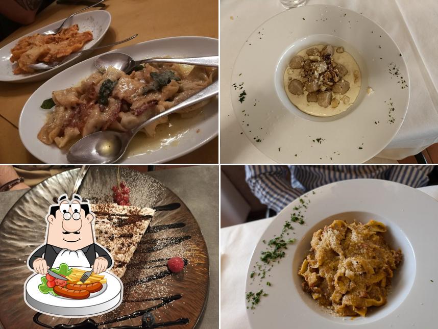 Platti al Trattoria Il Gatto e La Volpe