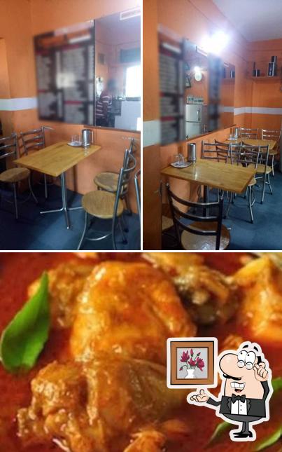 This is the photo displaying interior and food at Orange