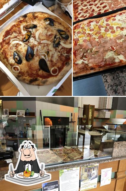 Platti al Pizzeria Luna