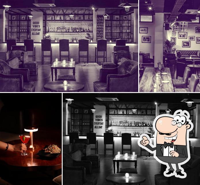 Check out how Hook & Irons Bar looks inside