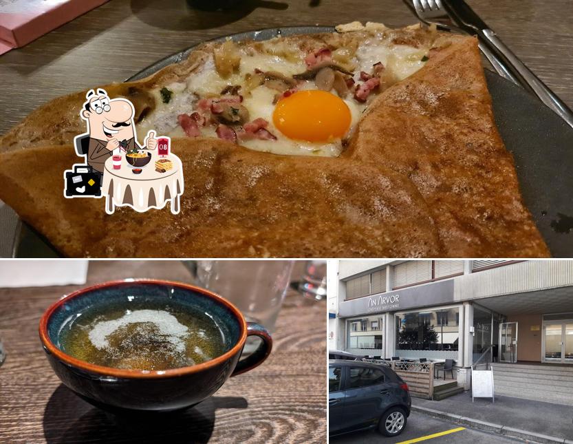 An Arvor si caratterizza per la cibo e esterno
