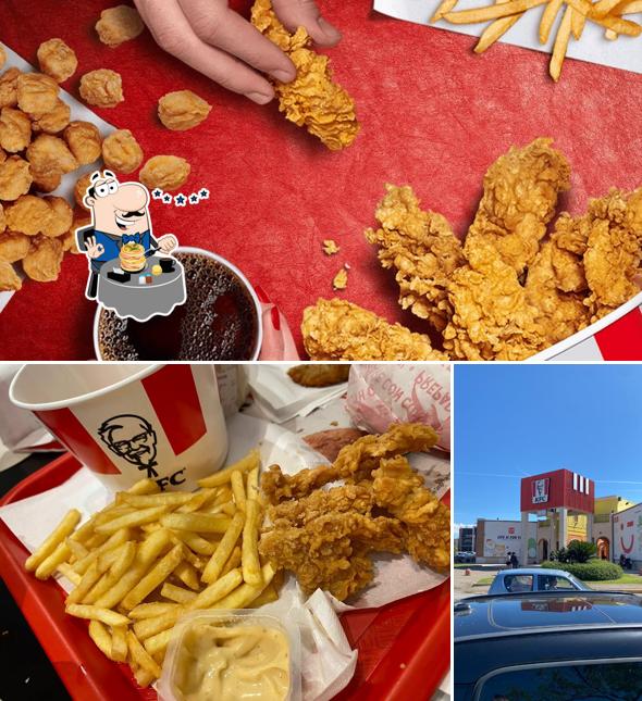 La immagine della cibo e esterno di KFC Sestu la corte del sole