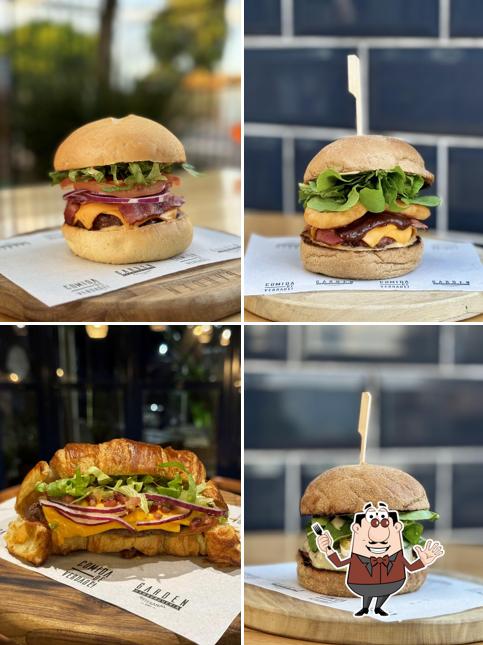 Comida em Garden - Hamburgueria Artesanal