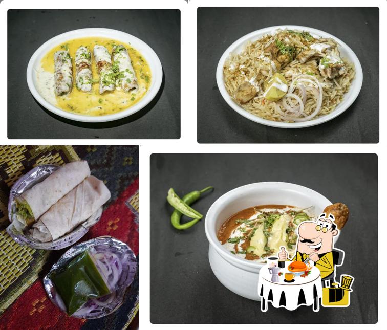 Food at N K Chicken Corner