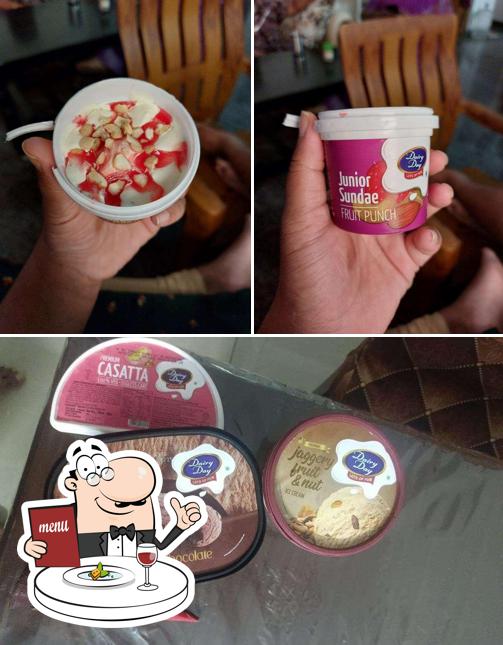 Take a look at the image displaying food and interior at Dairy Day Ice Creams & Frozen Desserts