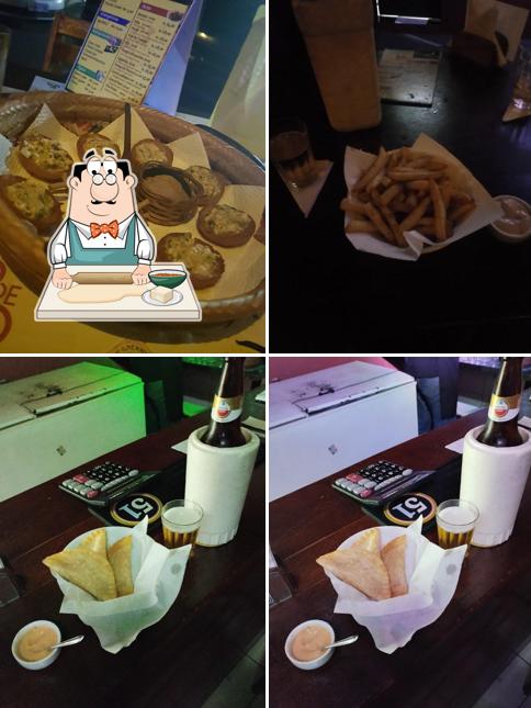 Samosas em Quiosque Beer