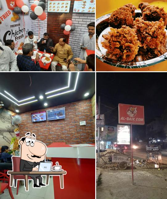 Take a seat at one of the tables at AL-BAIK.COM