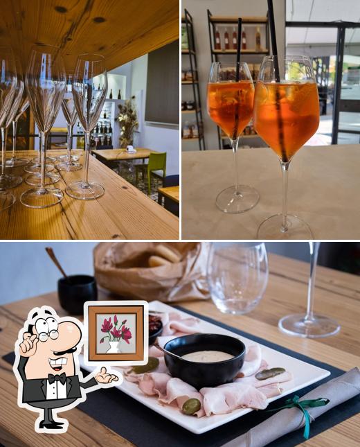 Gli interni di Bar-Salumeria "Borghi 2021"