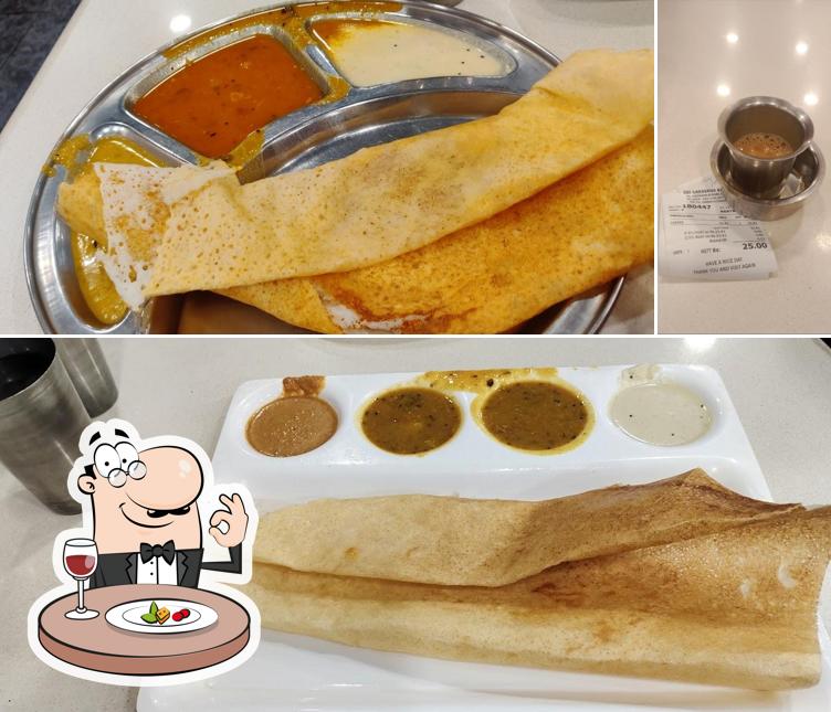 Meals at Sri Saravana Bhavan