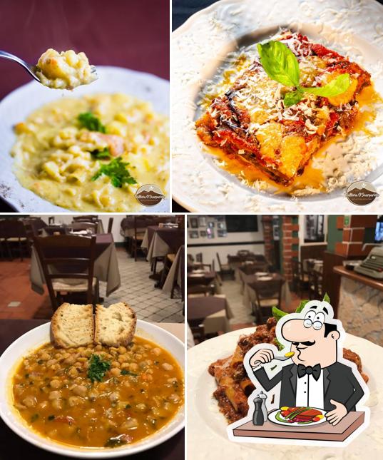 Cibo al Trattoria O' Scarpariello