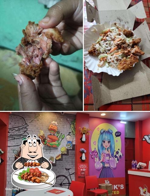 The photo of Al Baik's’s food and interior