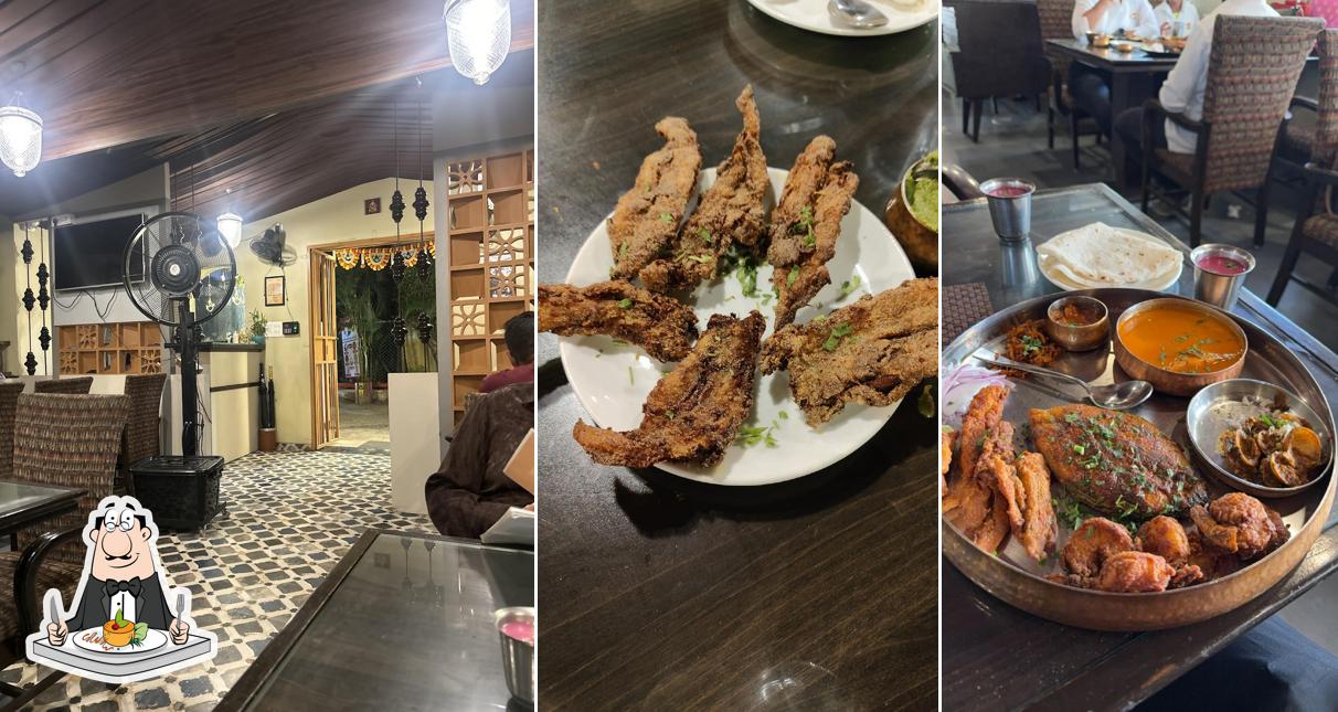 Food at Deewan Khana