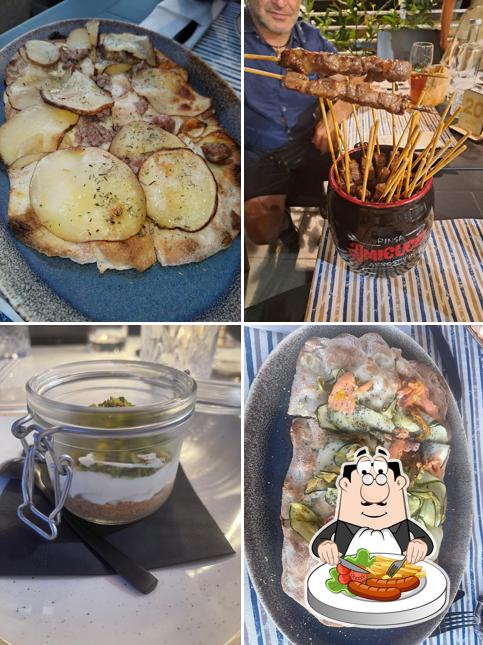 Cibo al Amicucci Pinsa e Arrosticini