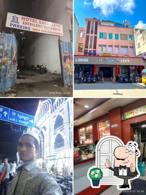 The exterior of Hotel Excellent