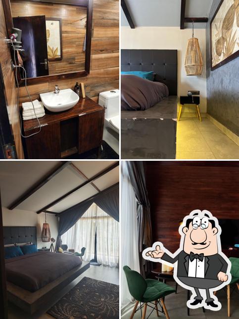 The interior of Novella Concept Hotel & Cafe