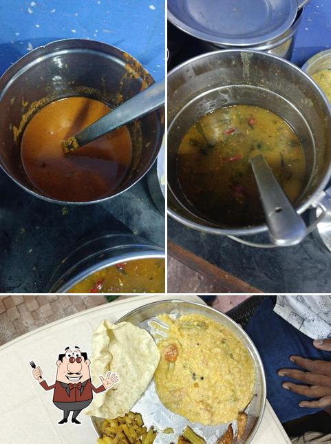 Food at Sri Sabari Mess
