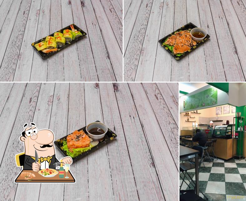 La immagine di cibo e interni da Sugo Sushi