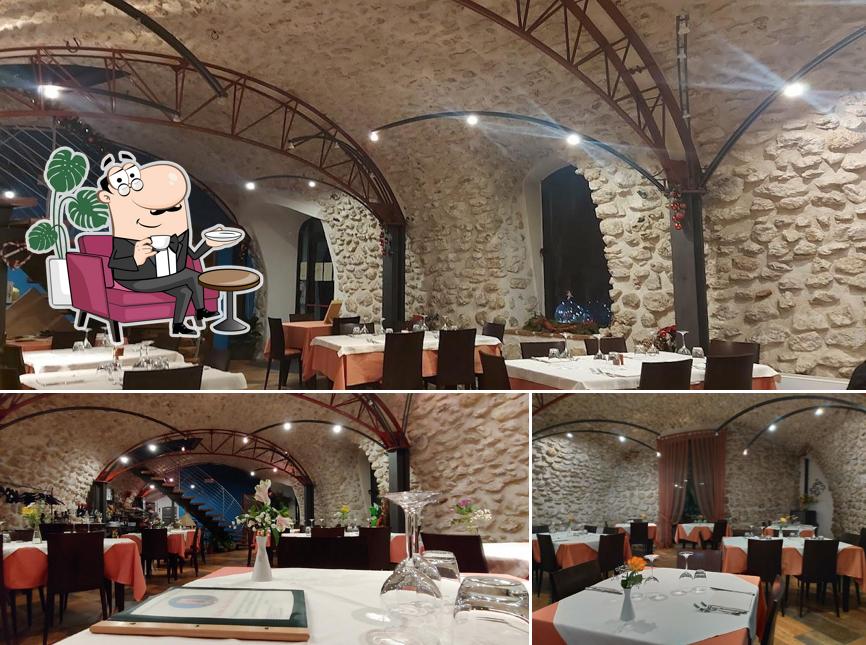 Gli interni di Vecchia Fattoria