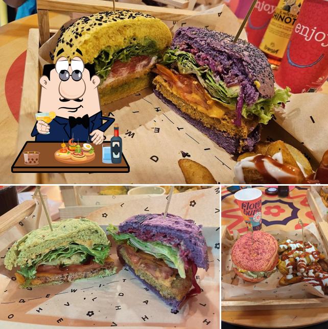 Scegli un panino a Flower Burger