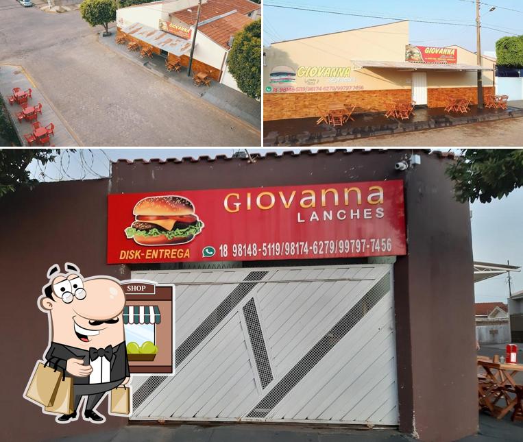 A imagem da exterior e cidadãos no Giovanna lanches presidente epitacio