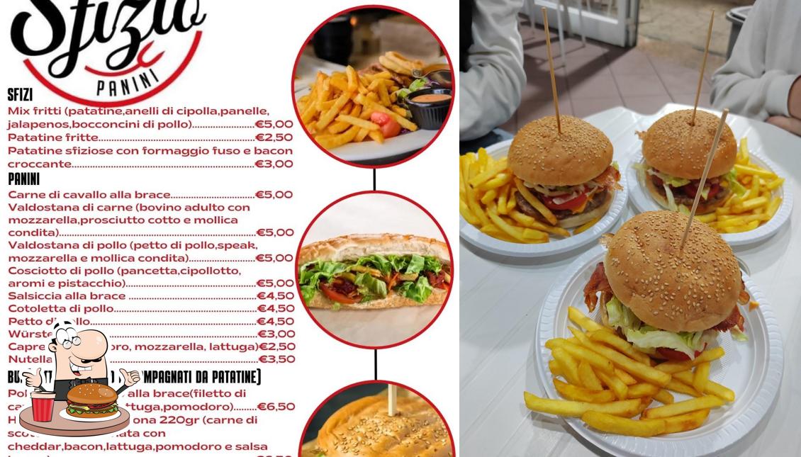 Prenditi un hamburger a Sfizio Panineria Braceria