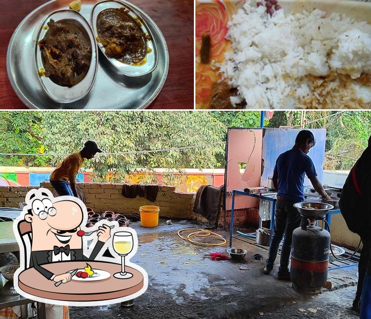 Food at Champaran Meat House