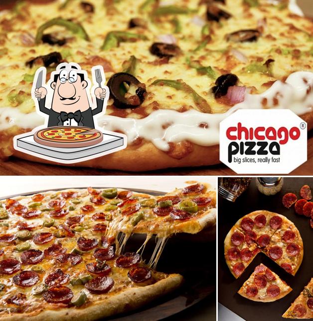 Order pizza at Chicago Pizza