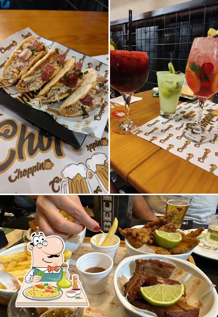 Comida em Choppin Choperia