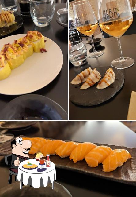 Piatto di formaggi al Deba Sushi Perugia