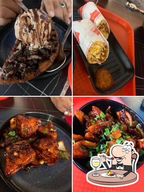 Food at Temptation Sweets Bakery and Cafe