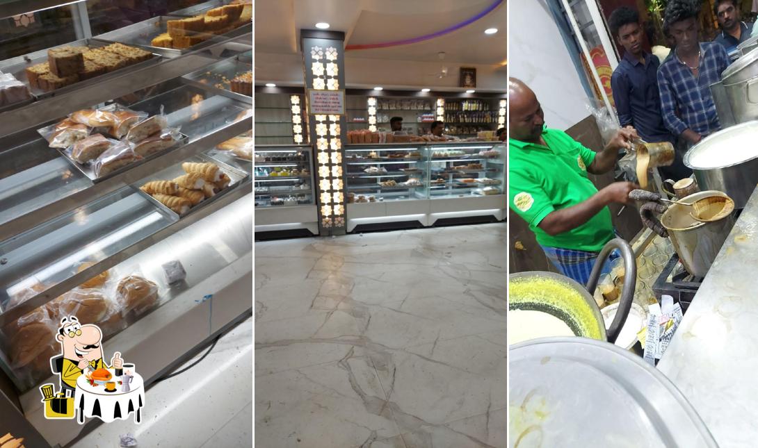 Food at Vadalur New Krishna Bakery