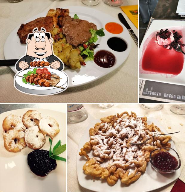 Platti al Ristorante Malga Peniola