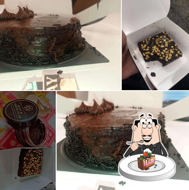 Chocolate cake at Sweet Truth RajPura Road