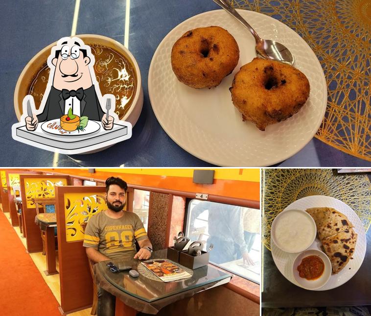 Food at Aahar The Rail Coach Restaurant
