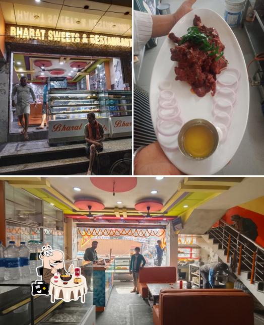 Check out the picture showing food and beverage at Bharat Sweets Restaurant and Hotel