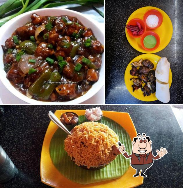 Food at PUBG RESTAURANT
