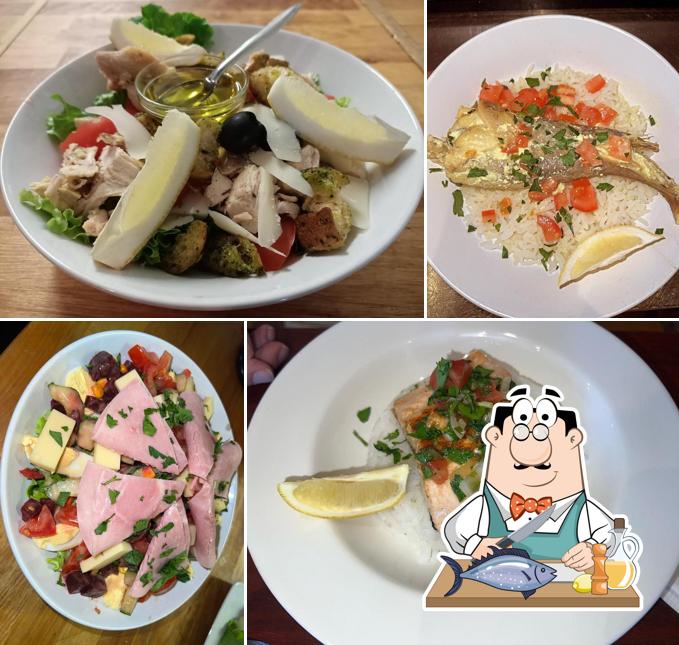 Saumon grillé à La Source