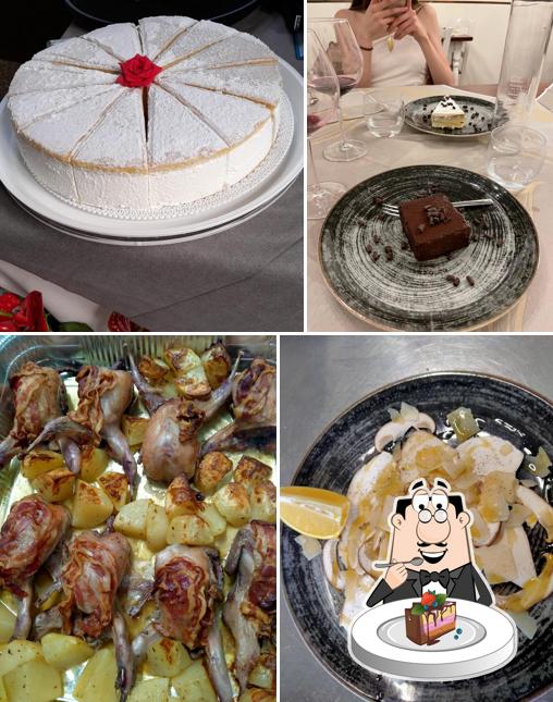 Torta al cioccolato al Osteria Raccontadina