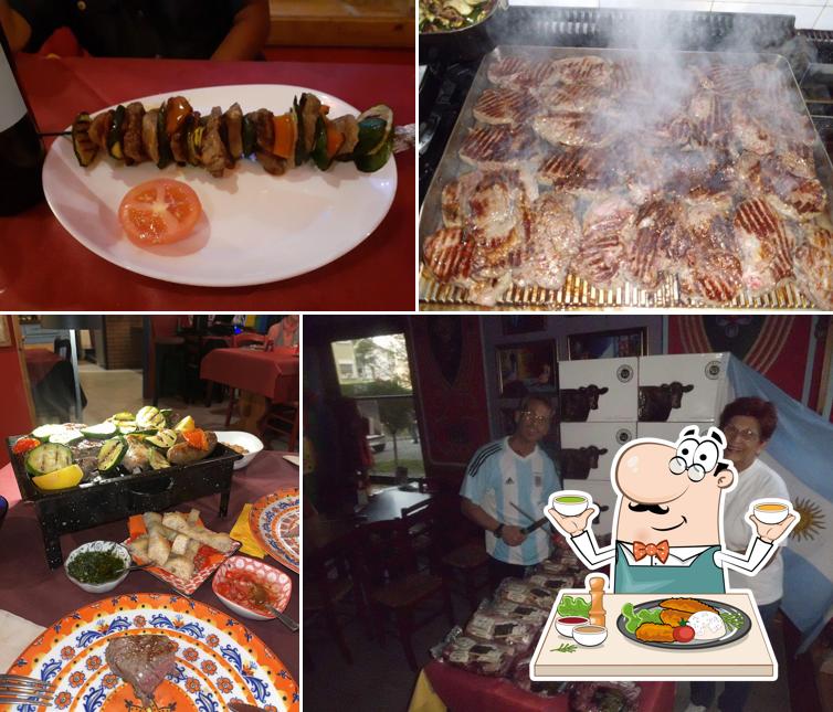 Platti al Ristorante Argentino Donsegundo Sombra