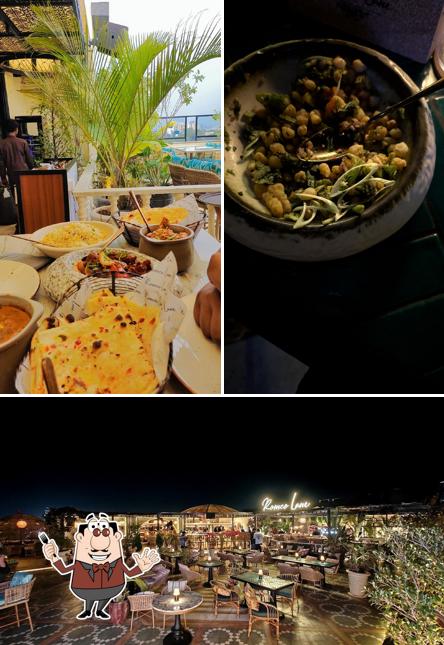 Among various things one can find food and interior at Romeo Lane