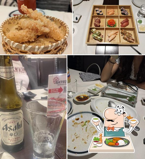 SATSUKI Restaurant Fusion 朝阳 si caratterizza per la cibo e bevanda