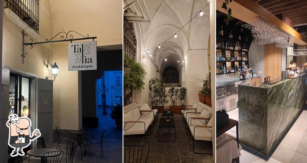 Gli interni di Talìa - Drink & Tapas