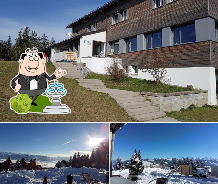 Gli esterni di Bergrestaurant Etzel Kulm