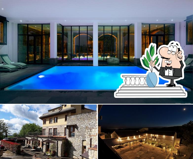 Gli esterni costituiscono una caratteristica importante di CDH Hotel Radda