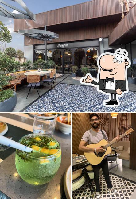 Farishta Garden And Cafe is distinguished by interior and food
