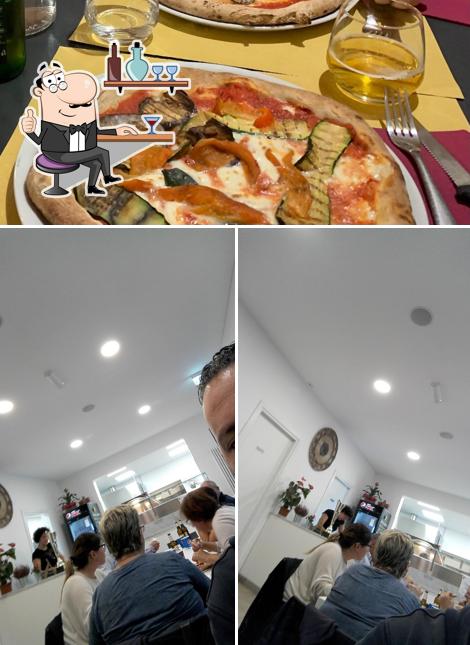 Questa è la foto che raffigura la interni e pizza di Casa Gabrielli