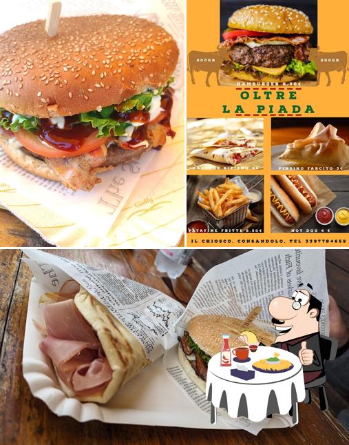 Prenditi un hamburger a Piadine Rita