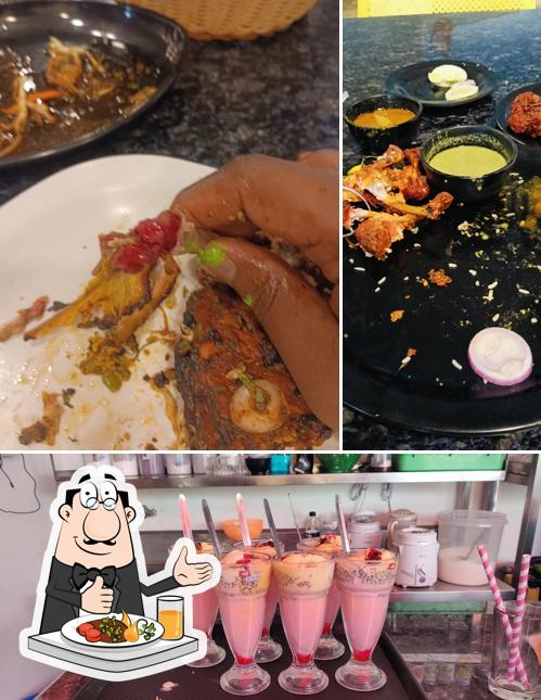 Food at K K Restaurant